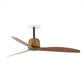 Ventilatore Weaver Recessed M nero noce