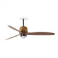 Ventilatore Weaver Recessed M nero noce 3000K