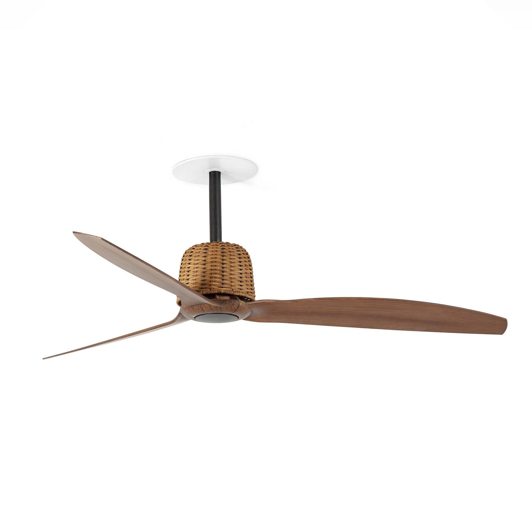 Ventilatore Weaver Recessed M nero noce 0 10V