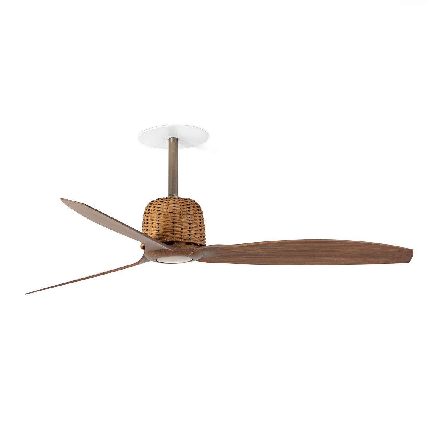 Ventilatore Weaver Recessed M oro antico noce