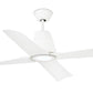 Ventilatore a Soffitto Senza Luce Bianco