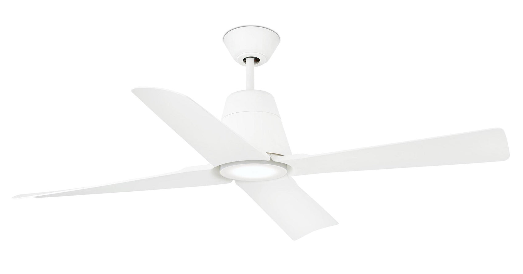 Ventilatore a Soffitto Senza Luce Bianco