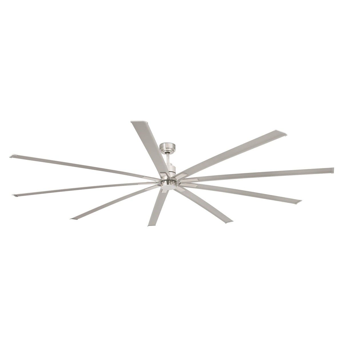 Ventilatore Manhattan XXL LED nichel opaco