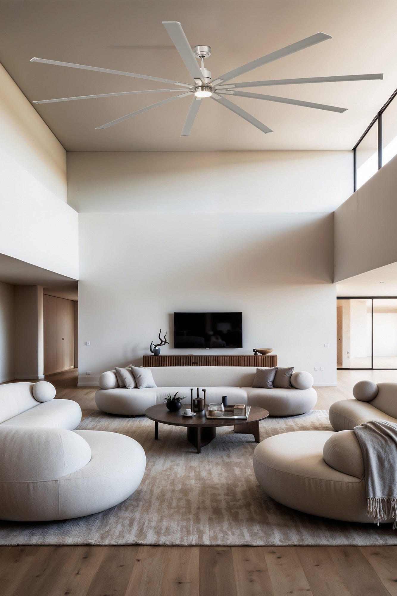 Ventilatore Da Soffitto Dc Extra Large Con Luce Manhattan
