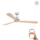 Ventilatore Lantau XL niche opaco pino TUYA