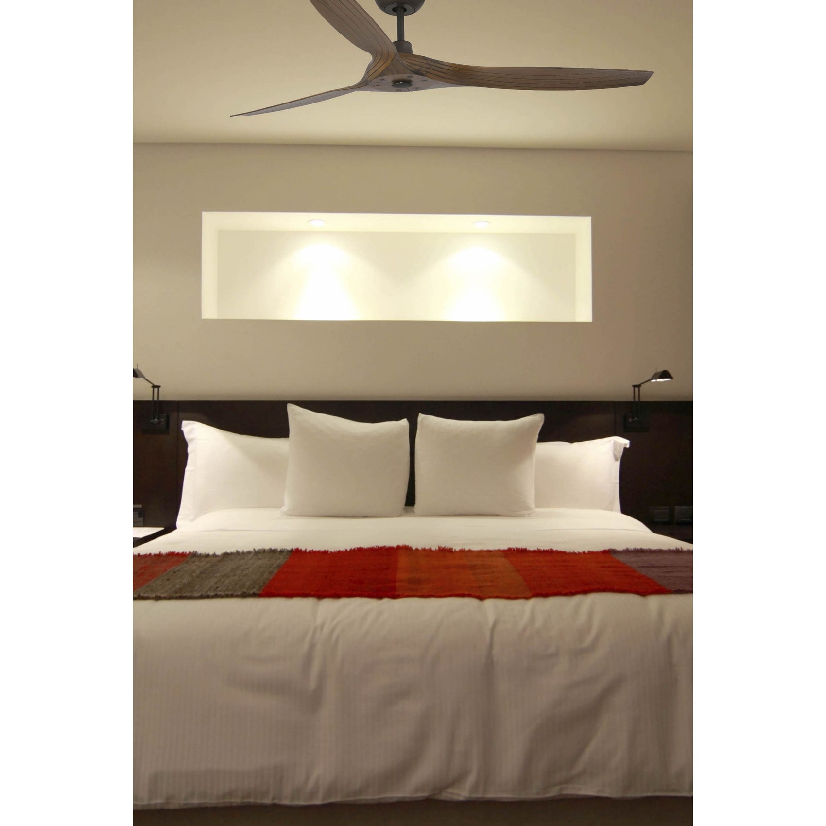 Ventilatore Basso Consumo Morea Marrone Con Motore Dc
