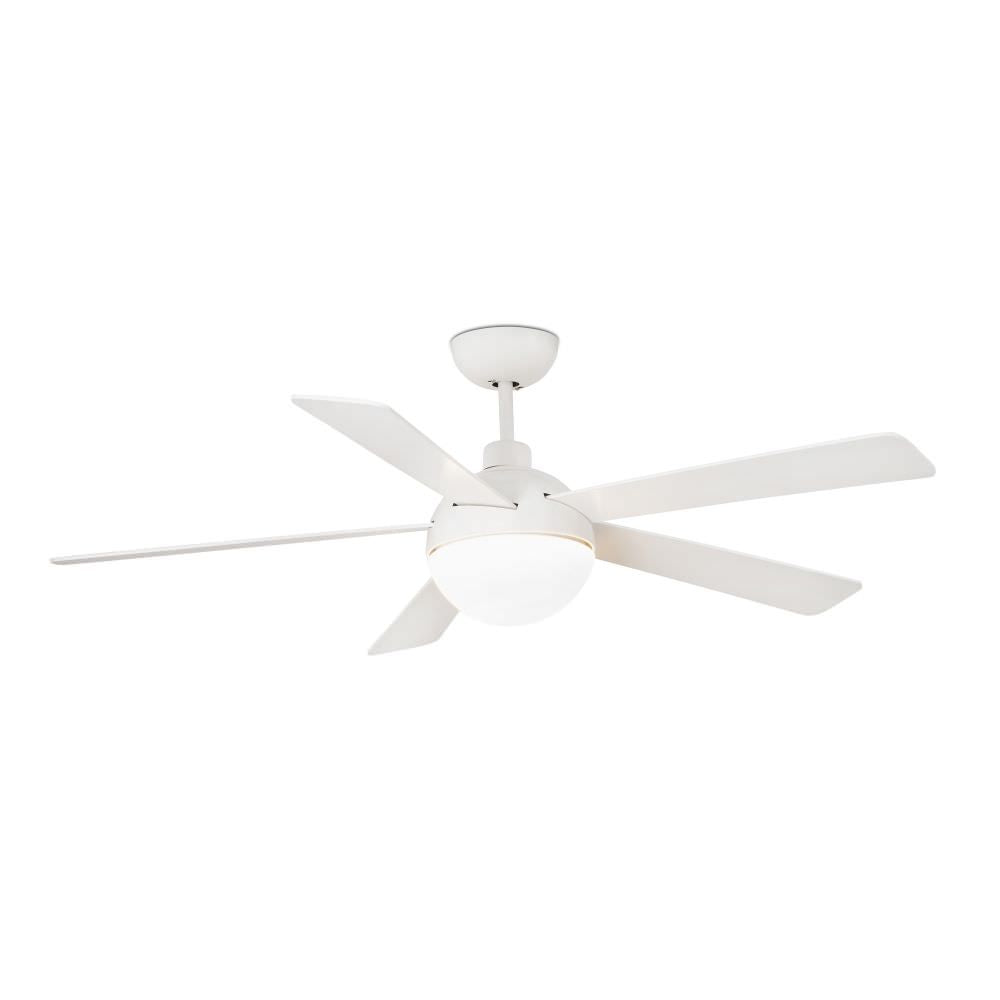 Faro Faro 33514 Ventilatore Bianco Con Luce Led Izaro