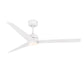 Ventilatore Con Telecomando Bianco Con Motore Dc e Luce Led