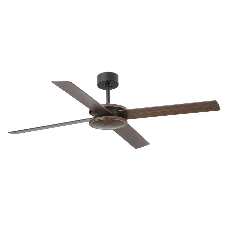 Ventilatore a Risparmio Energetico Senza Luce Polea Nero