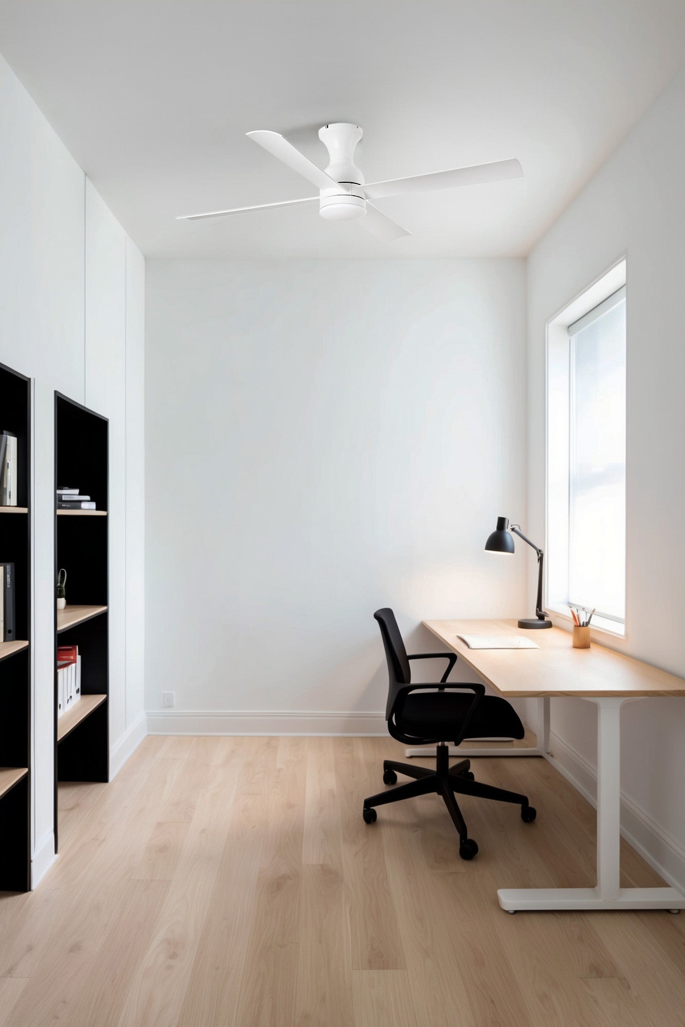 Ventilatore Con Luce Led Fraser Bianco Faro33756