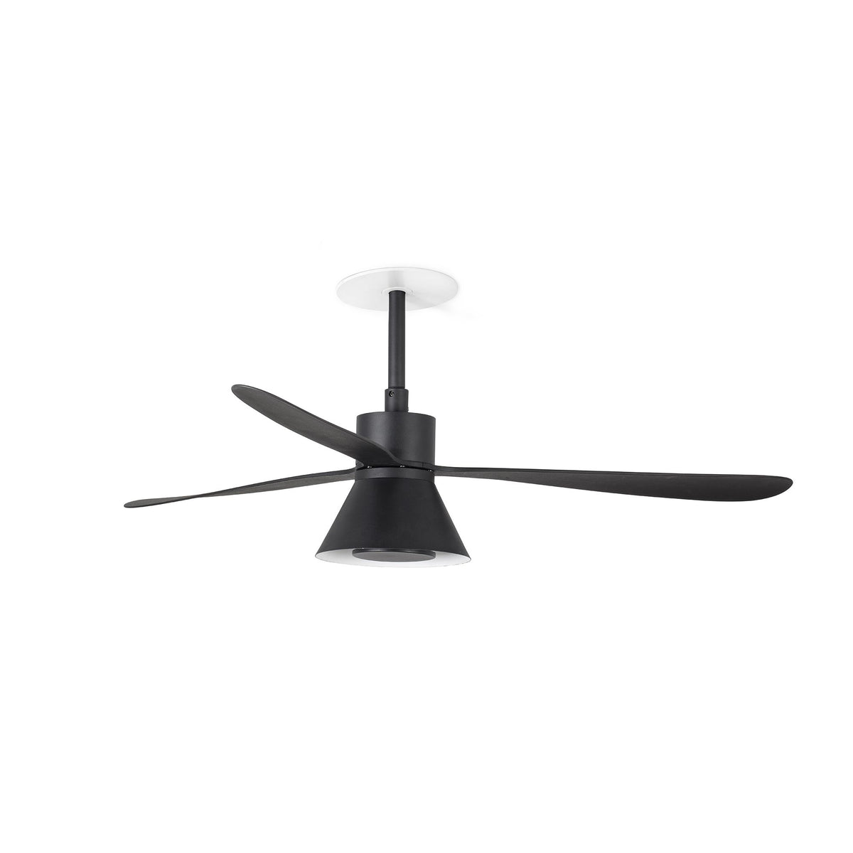 Ventilatore Amelia Cone Recessed nero CCT