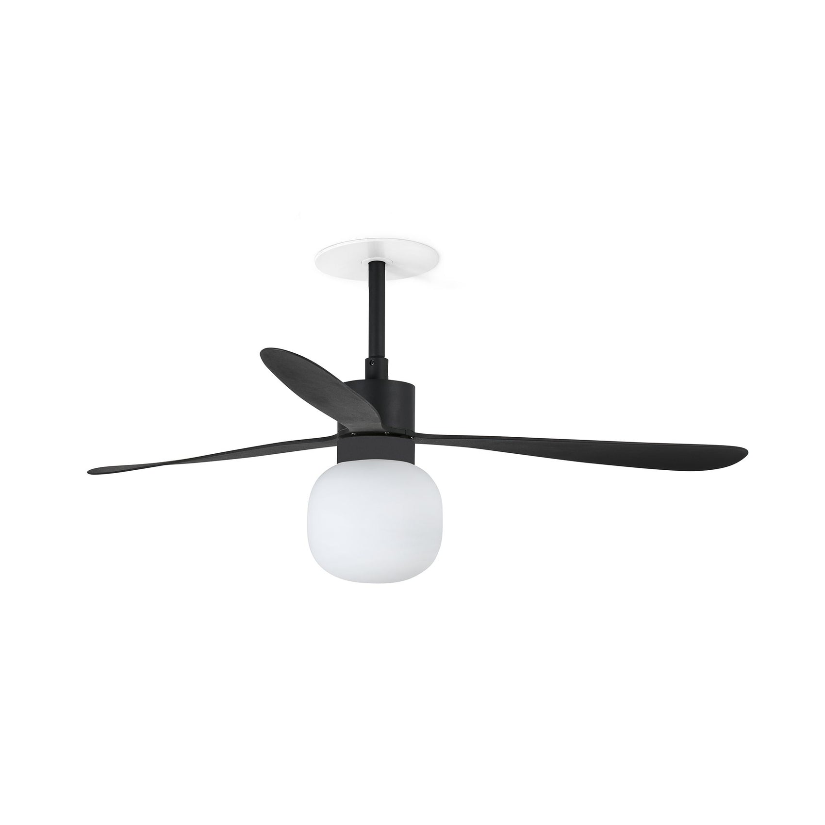 ventilatore da soffitto amelia nero