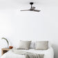 Ventilatore Heywood S nero noce TUYA