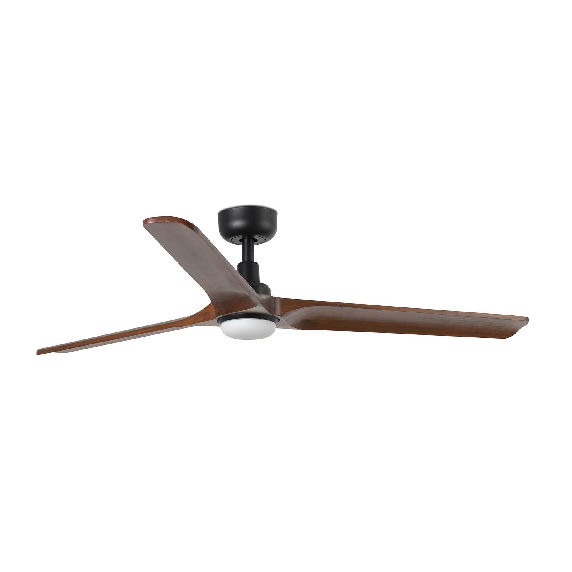 Ventilatore Heywood L nero noce TUYA