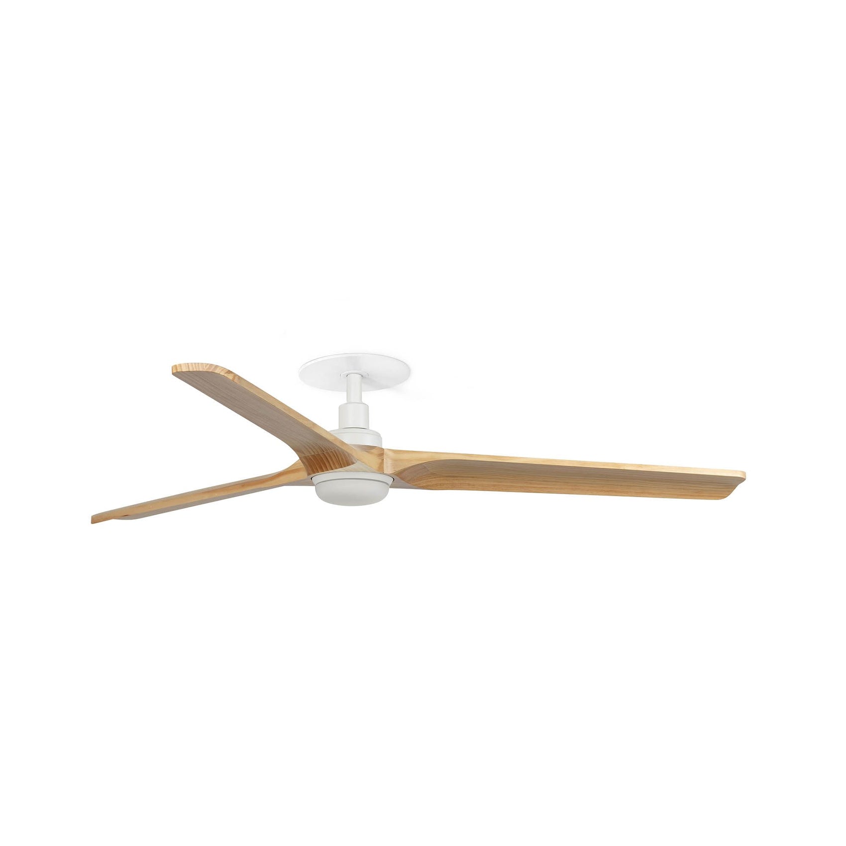 Ventilatore faro heywood recess bianco