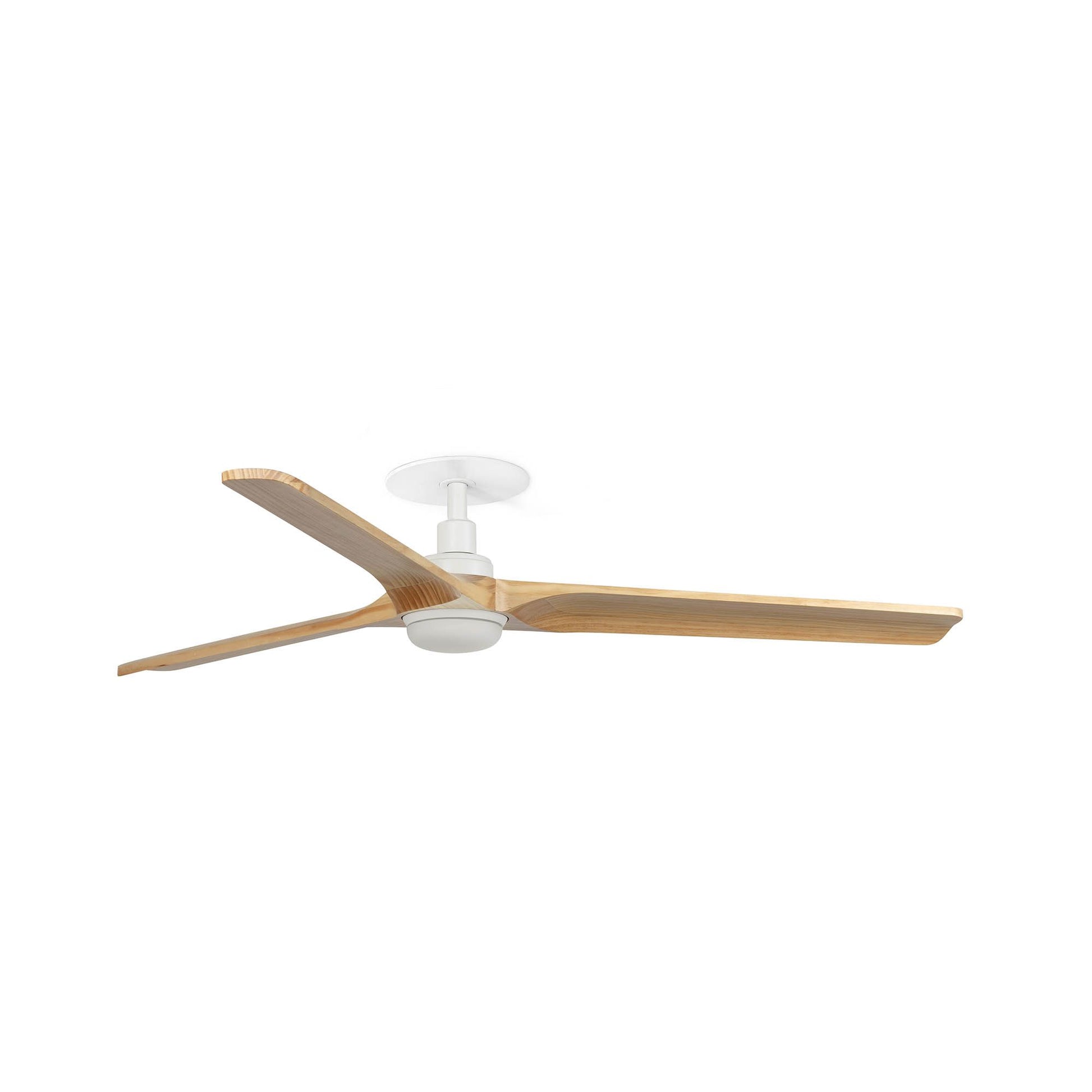 Ventilatore Heywood Recessed L LED bianco pino 10W SWT