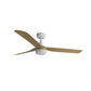 Ventilatore Punt M LED bianco acero TUYA CCT
