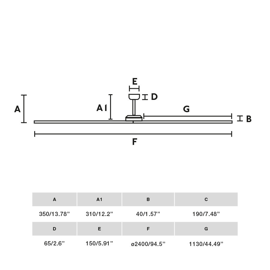 Faro Bigwood 24 Xxl Eleganza e Resistenz