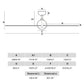 Faro Sfera m 1250mm Design Elegante e Re