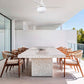 faro outwood bianco ø1500 elegante e res