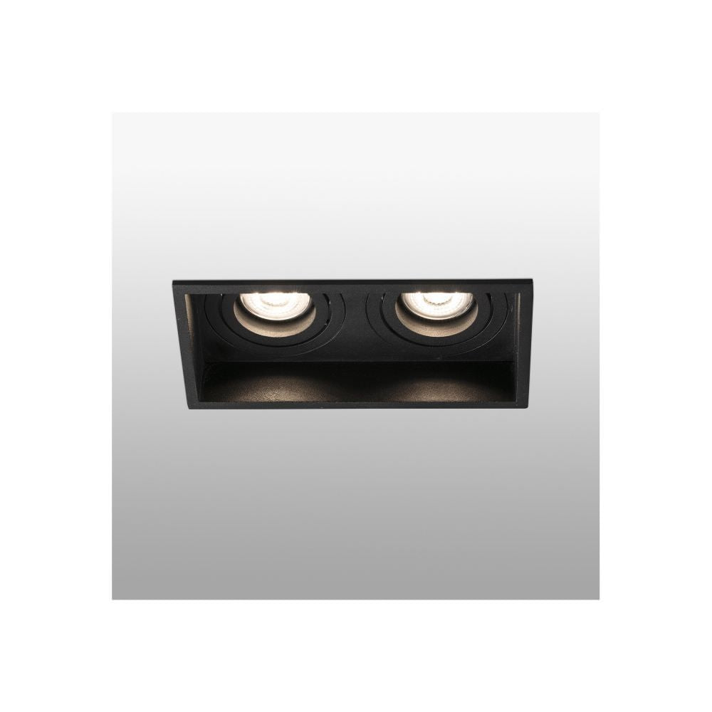 FARO FARO 40127  HYDE NERO QUADR ORIEN 2L GU10
