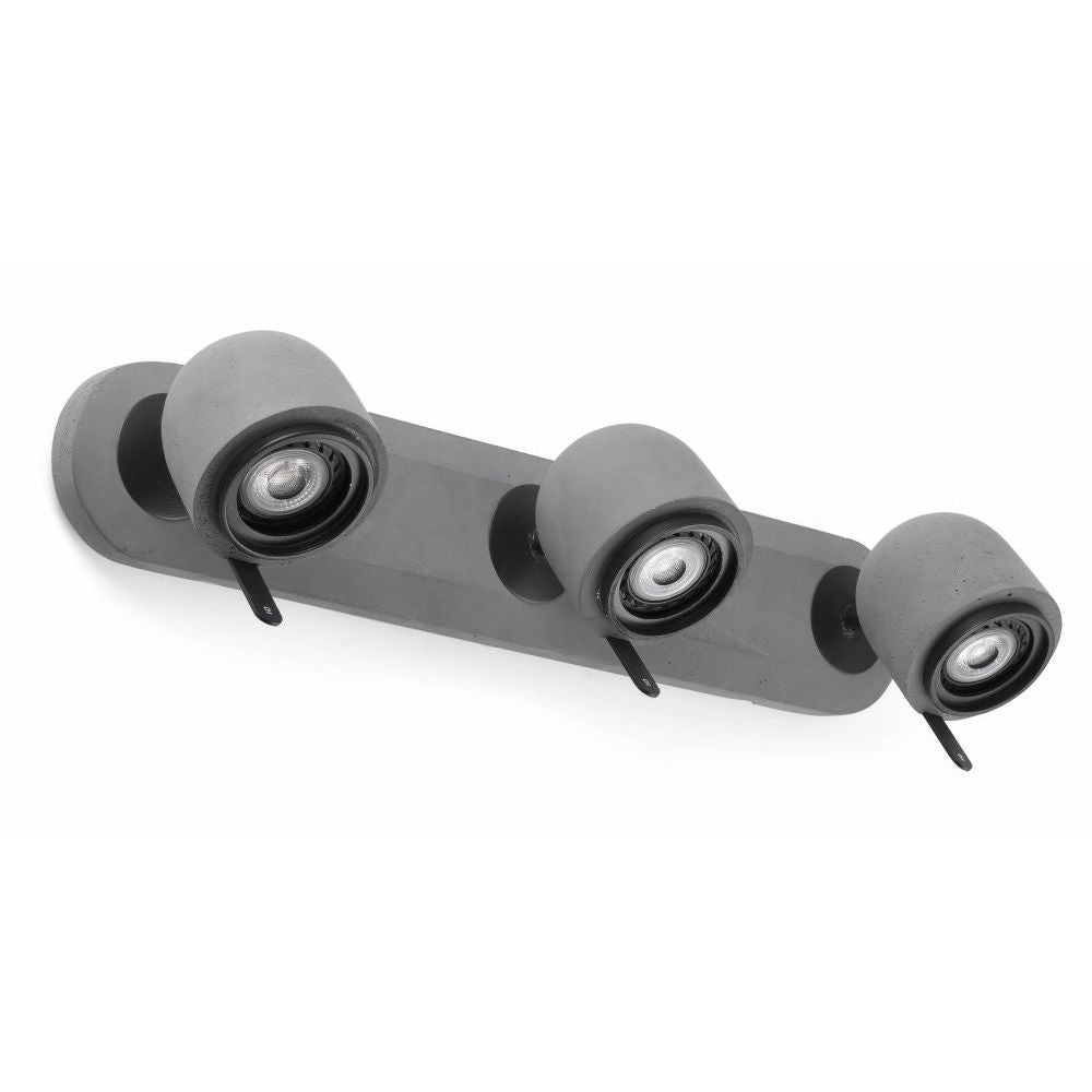 Faretto Led Orientabile Da Parete a 3 Luci Mpc43502