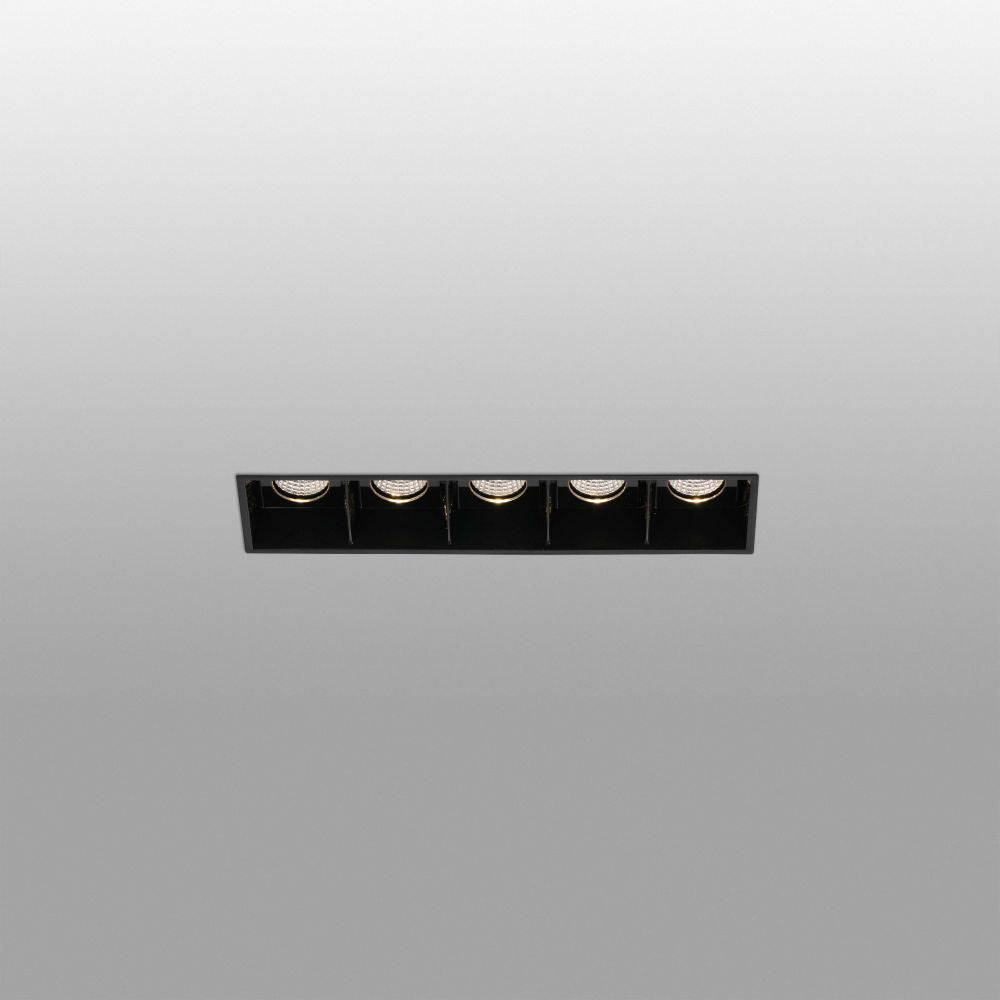 FARO FARO 43706  TROOP NERO TRIMLESS 5x2W 3000K