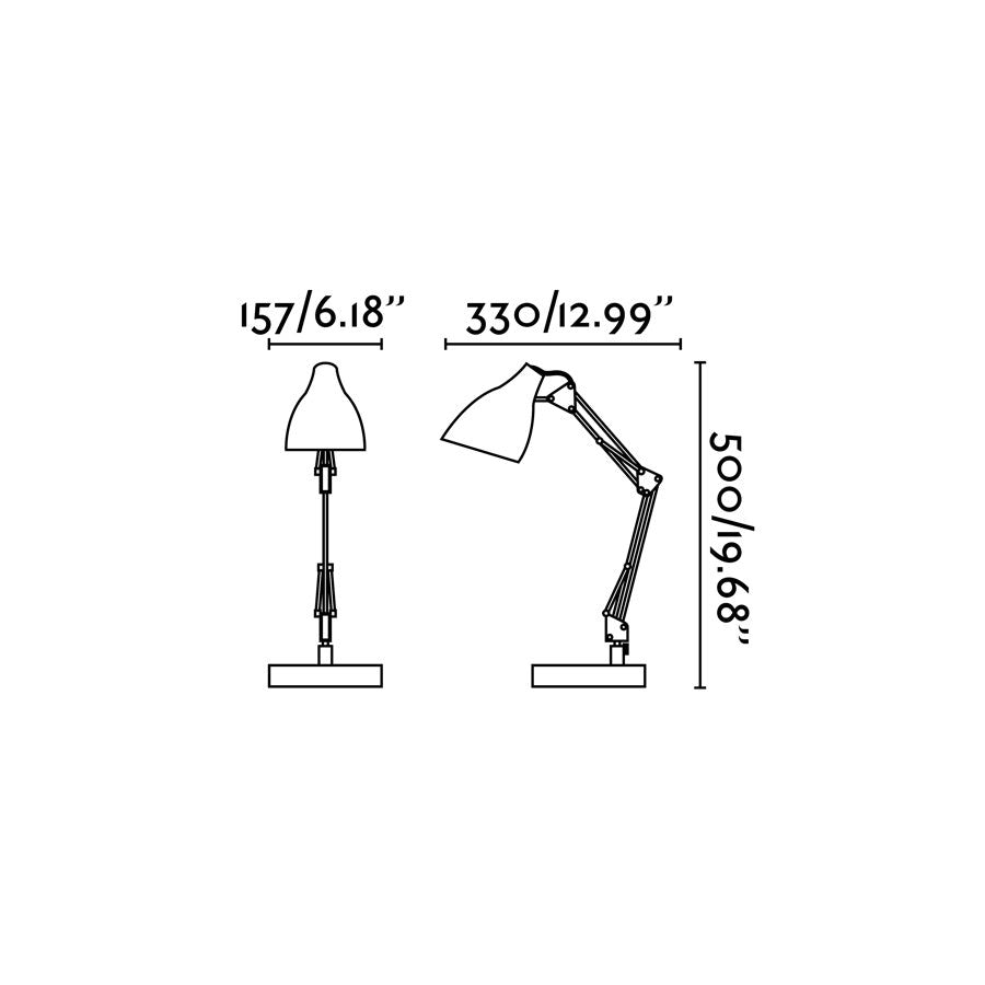 Faro Faro 51917 Lampada Da Lettura Nera Multi Snodata