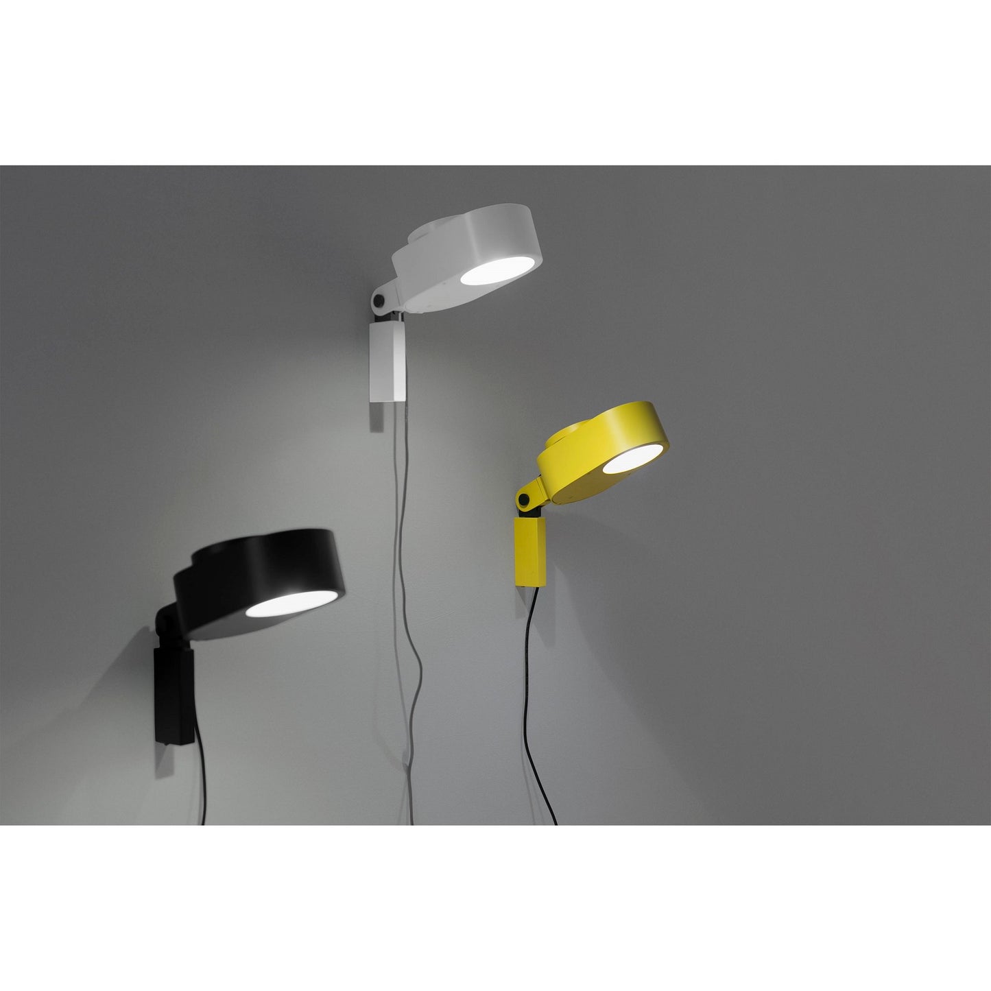 Lampada Led Dimmerabile Per Parete Nera Mpc 57301