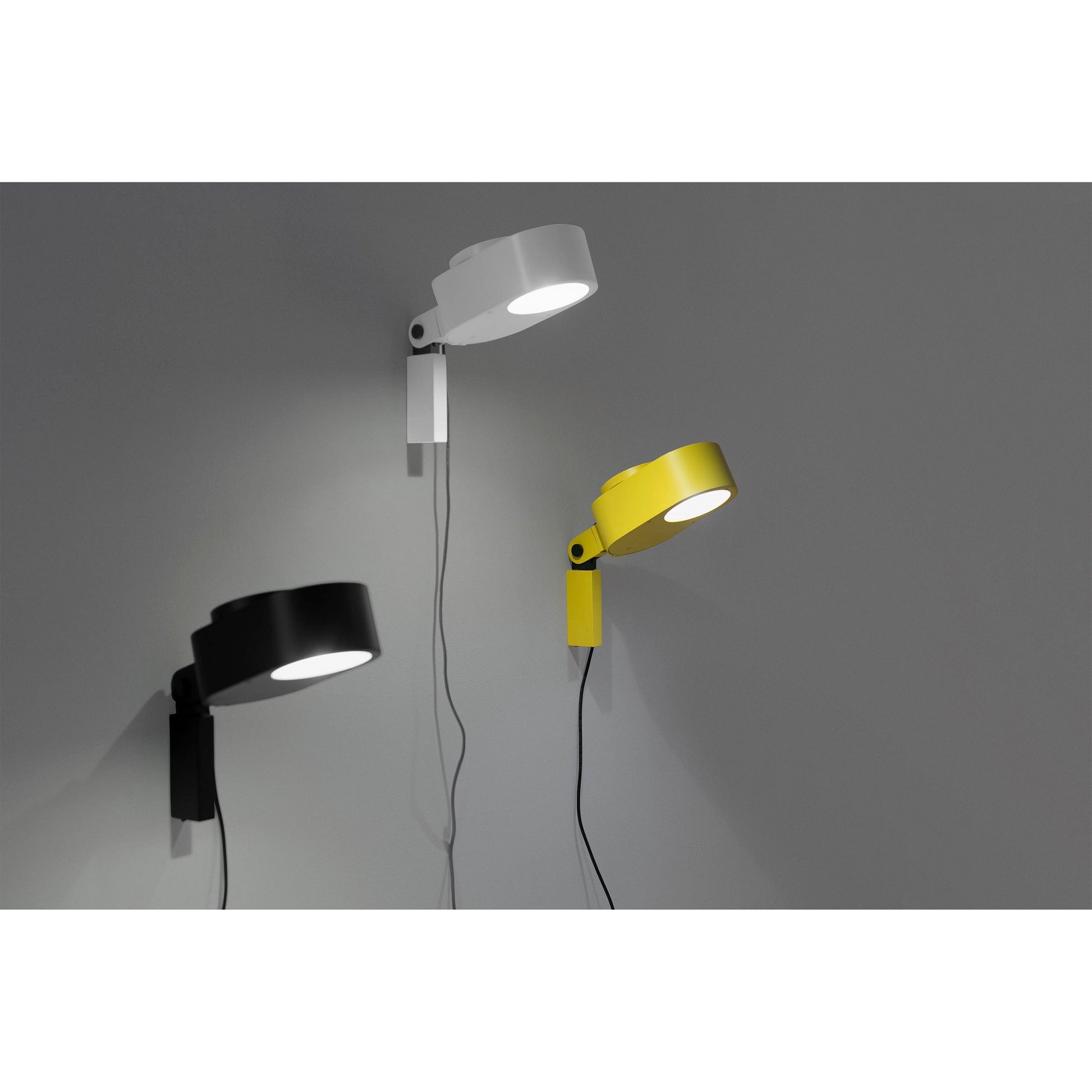 Faro Faro 57301 Lampada Led Dimmerabile Per Parete Nera