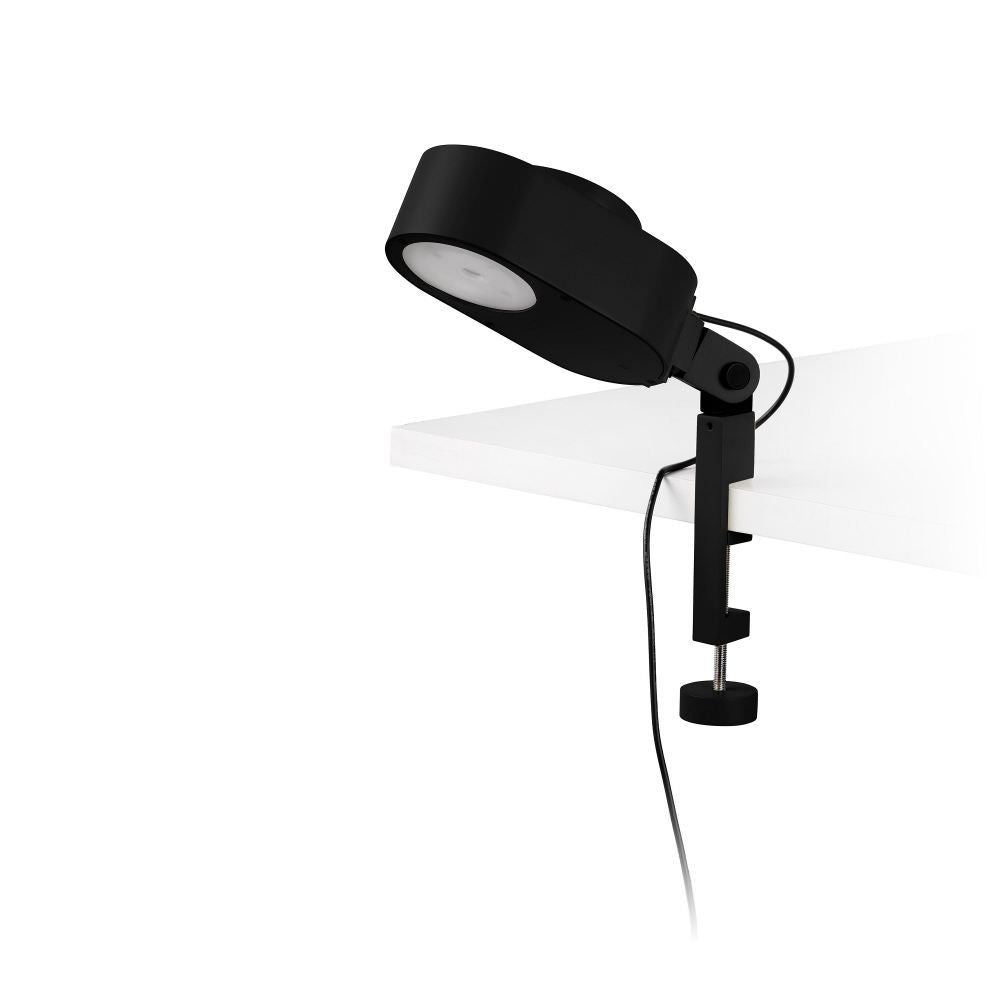 Faro Faro 57304 Lampada Led Con Morsetto Nera