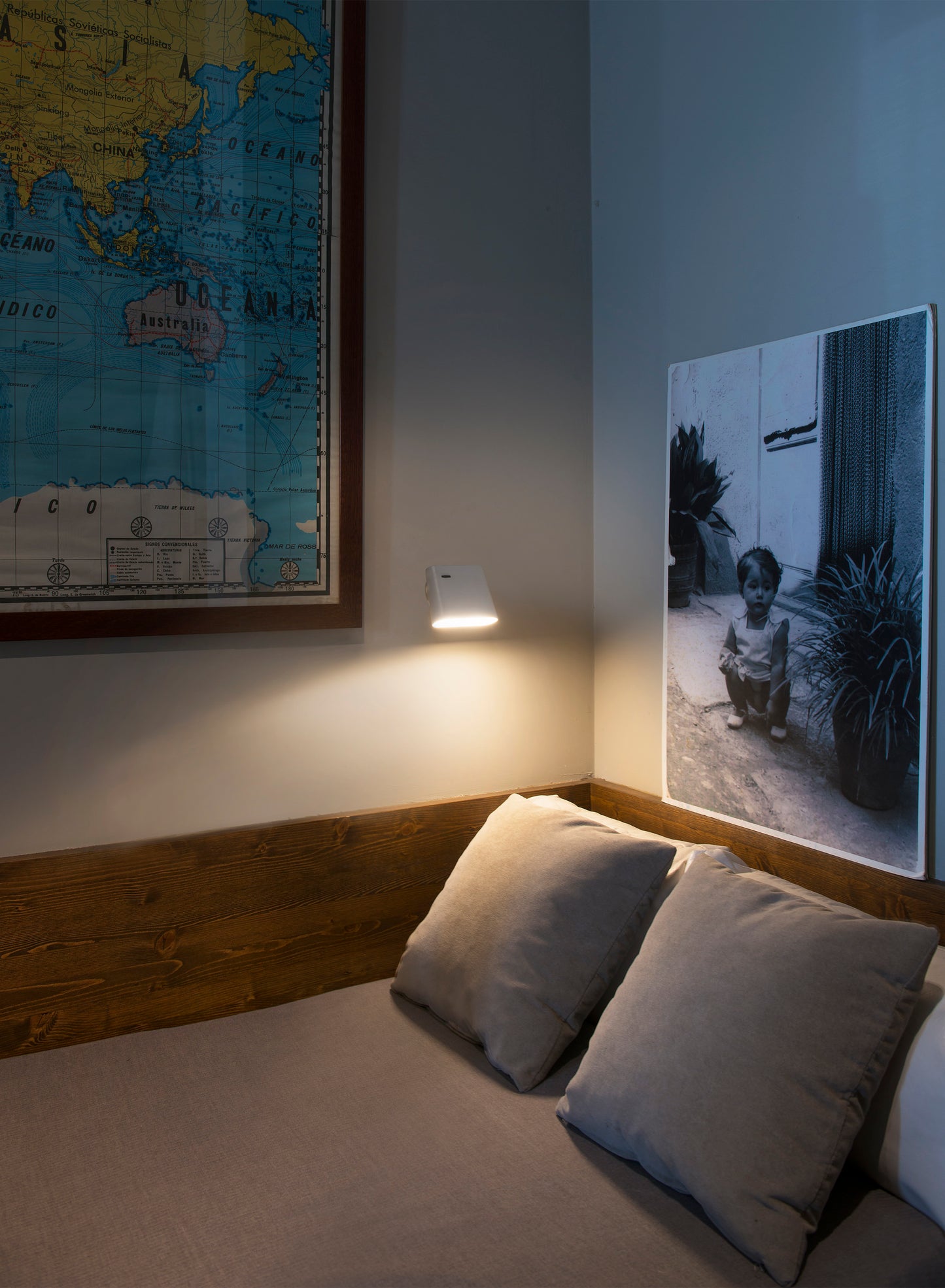 Applique Led a Parete Bianca Mpc 62115