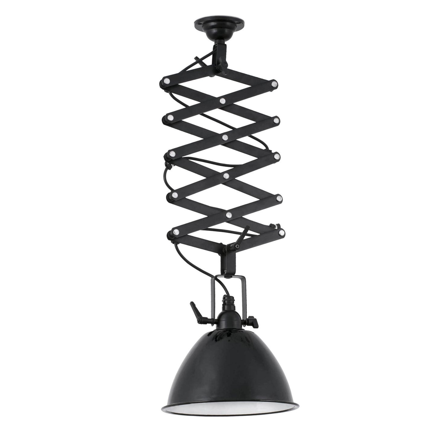 Lampada Per Soffitto Soffietto Nera Mpc 62806