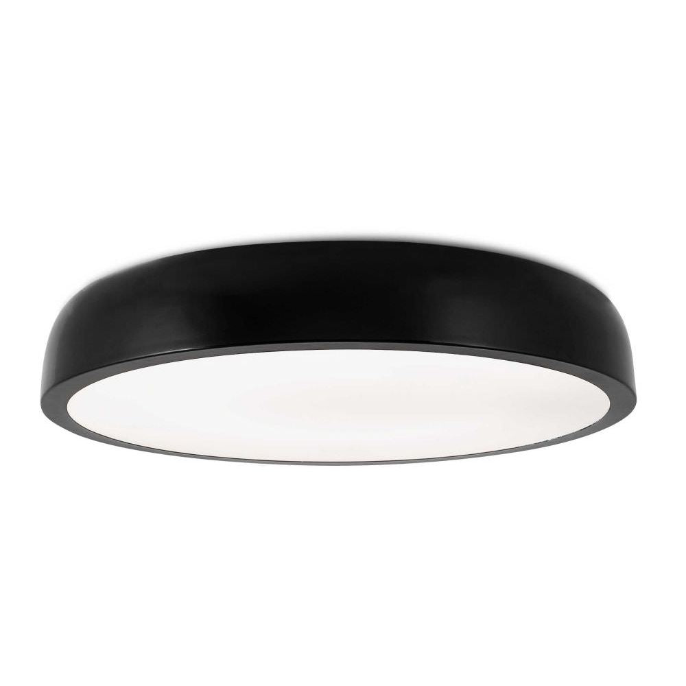 Faro Faro 64183 Plafoniera Con Led Nera Da Soffitto