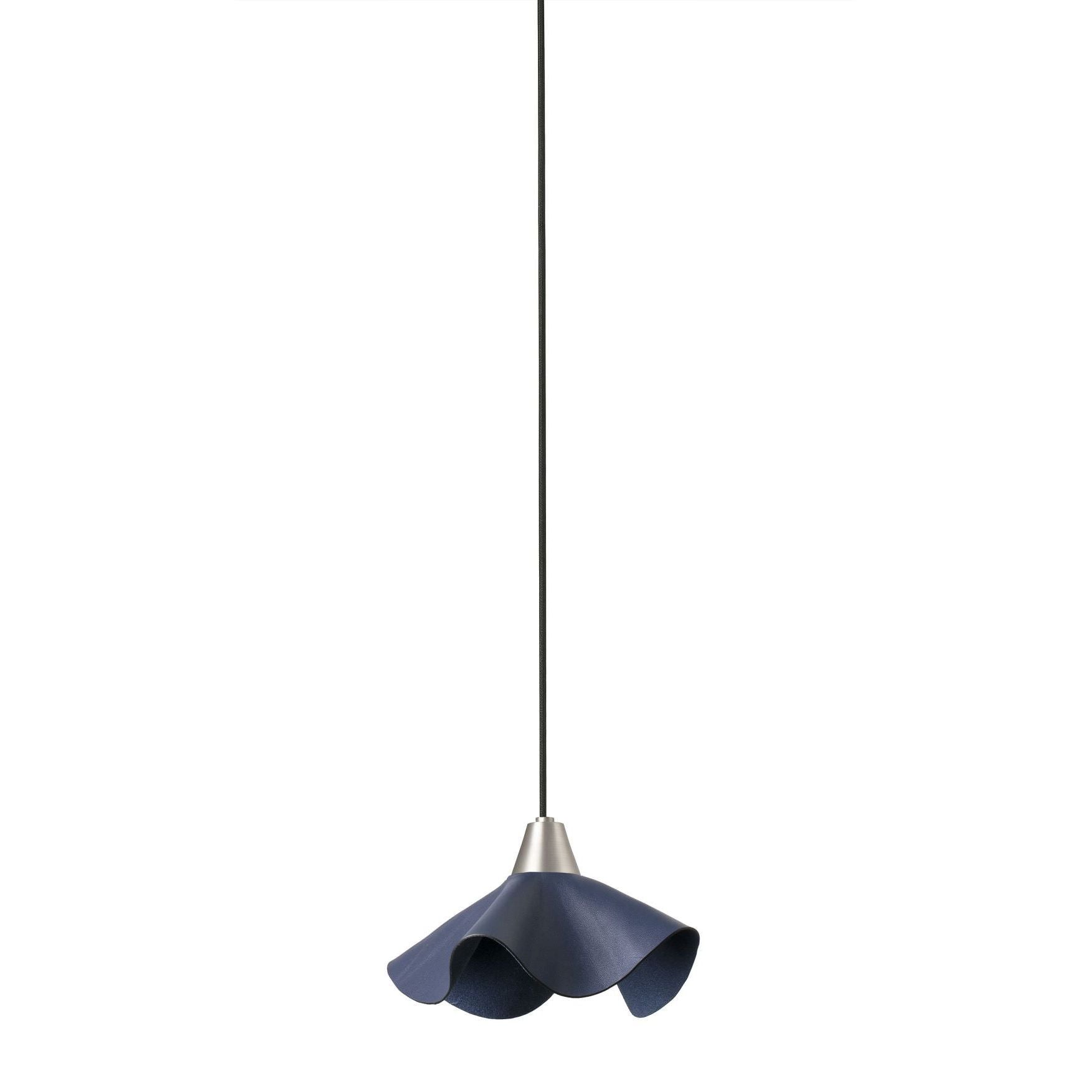 Faro Faro 66231 Lampadario In Pelle Colore Blu Con Led
