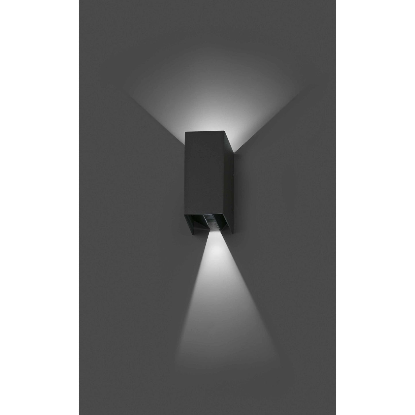 Lampada Led Da Parete Grigio Scuro Blind Mpc 70634