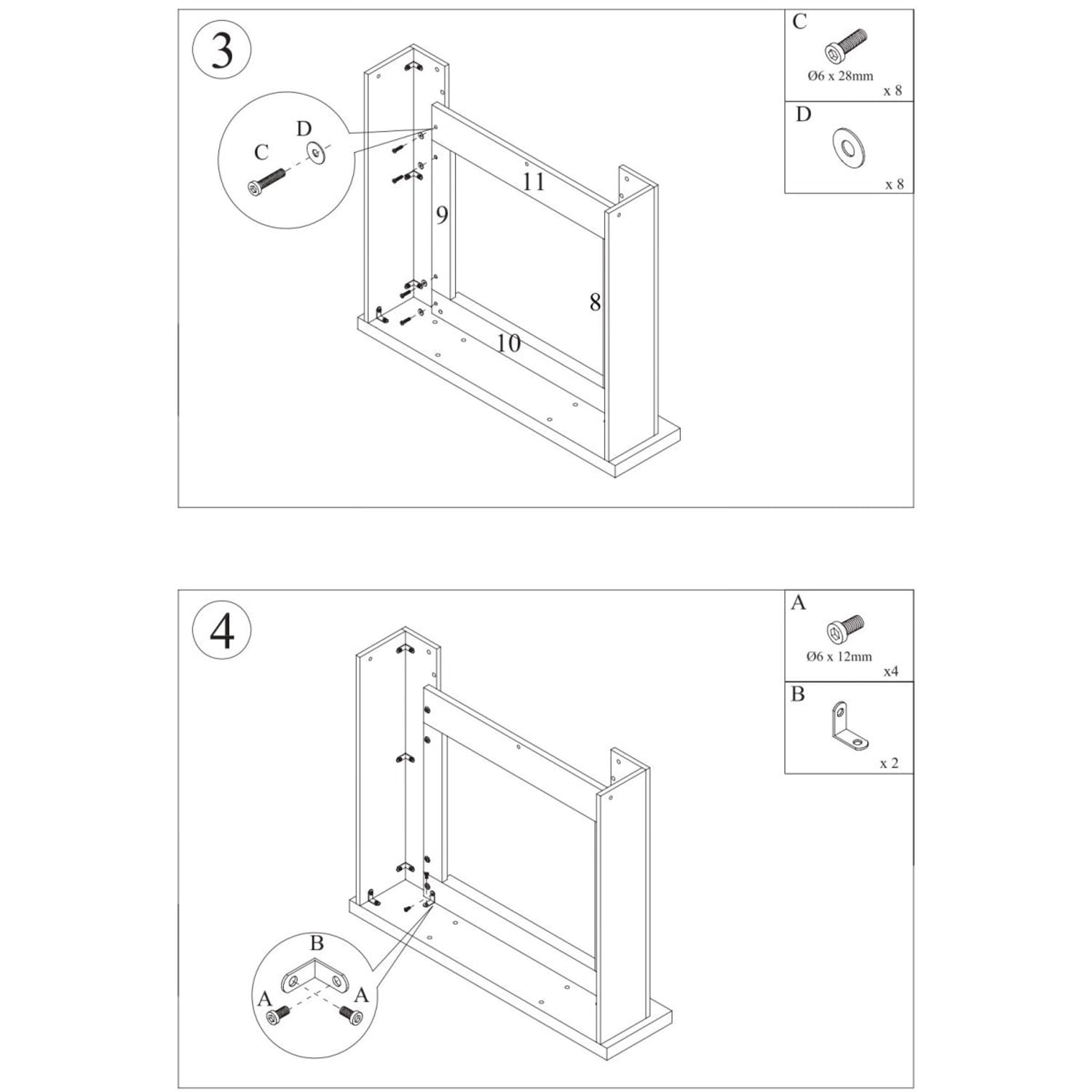 Tagu Fm461oa1 Cornice In Legno Per Caminetto Powerflame Rovere