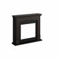 Rivestimento in legno wenge per caminetto elettrico Helmi