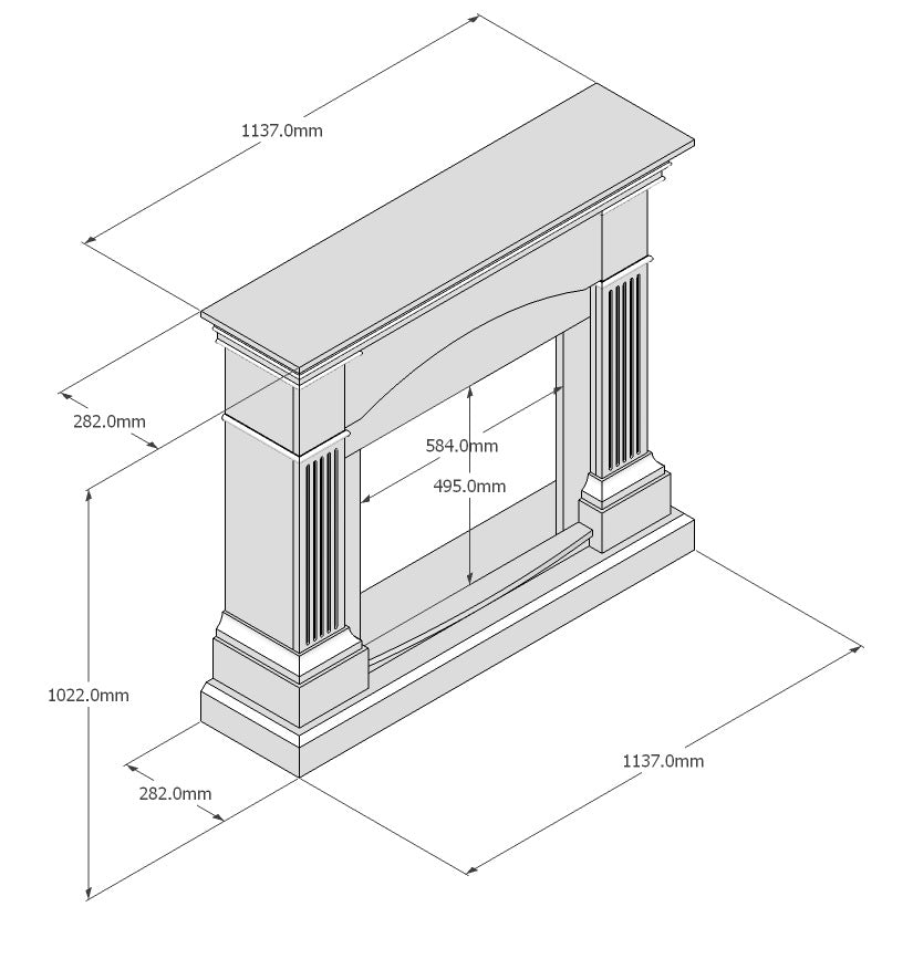 Cornice in legno turchese per camino elettrico eleganza e qualita