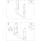 Cornice in legno turchese per camino elettrico eleganza e qualita