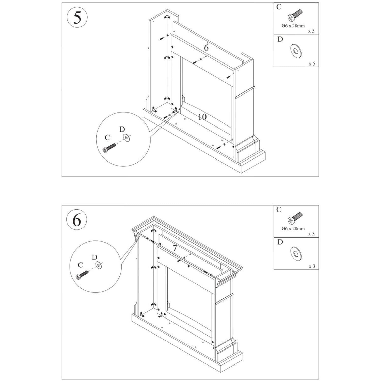 Cornice in legno turchese per camino elettrico eleganza e qualita