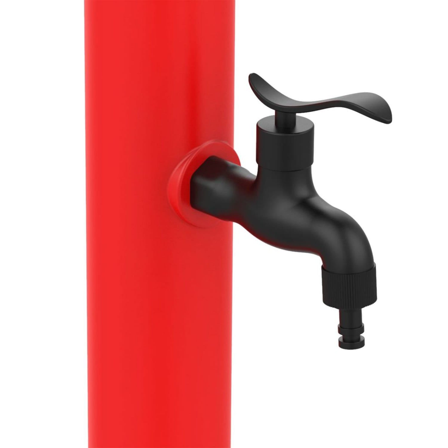 Fontanella Da Giardino Rossa Sined Eleganza e Resistenza