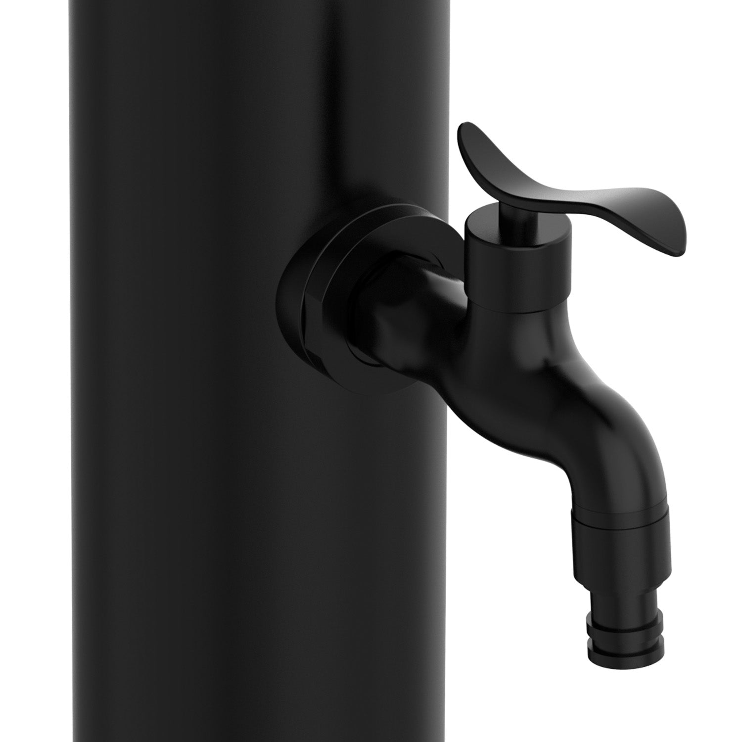 Fontana Da Giardino Nera In Alluminio Resistente Design Elegante e Facile Da Installare Acquista Ora Per Un Giardino Moderno e Funzionale
