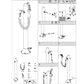 Fontana Da Giardino In Alluminio Sined Con Attacco Laterale Tubo Flessibile Da 75 m e Pistola a 8 Getti