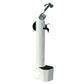 Fontana Da Giardino Bianca Con Rubinetto e Tubo Flessibile