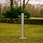 Fontanella inox Sined 2 teste design elegante e sostenibile