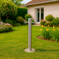 Fontanella inox Sined 2 teste design elegante e sostenibile