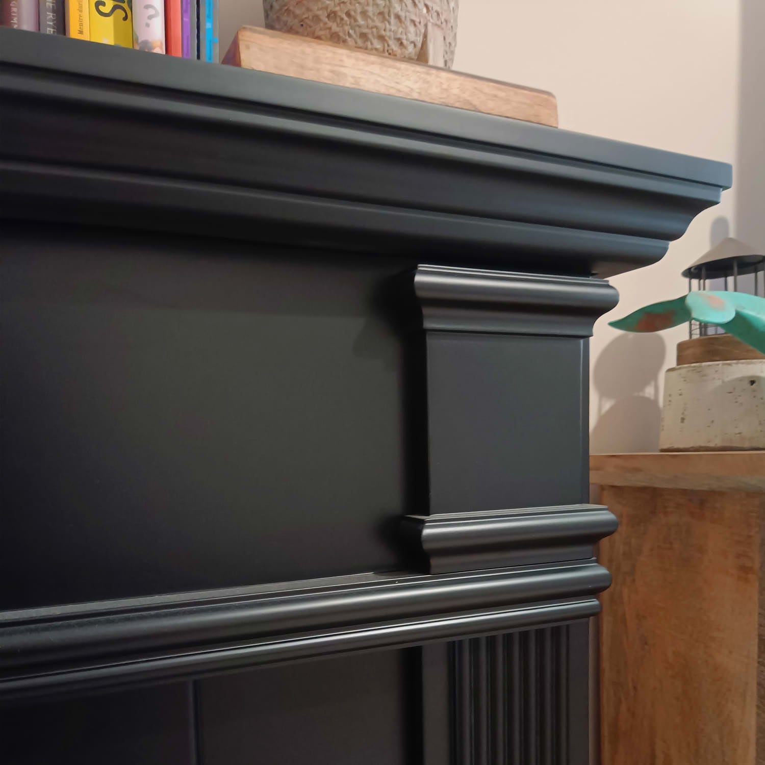 Caminetto Elettrico Nero Omar Eleganza e Comfort a Casa Tua