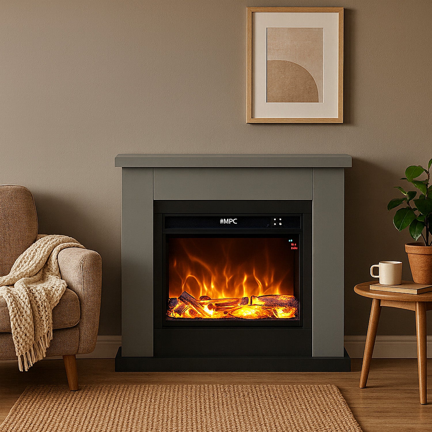 Caminetto Elettrico Fuego Paolo Antracita Design Scandinavo Eleganza e Funzionalita Per Ogni Ambiente Acquista Ora Con Consegna Veloce e Garanzia Postvendita