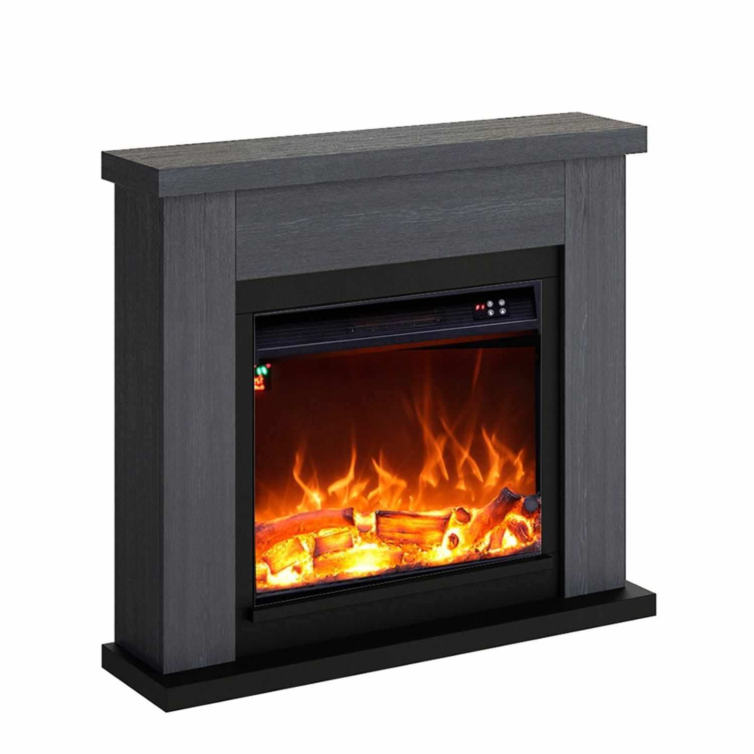 Caminetto Elettrico Fuego Paolo Gris Eleganza e Comfort